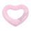 Heart Shaped Inflatable Pool Float Ring 45cm Pink, Tear-Resistant PVC 15