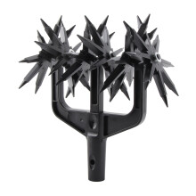 Durable Hand Tiller with Customizable Blades Aerate & Cultivate Gardening Tool