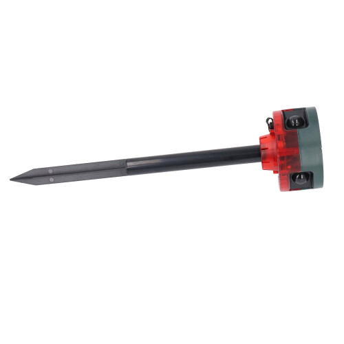 Luce d'allarme solare per esterni 1200mAh 3.7V Rosso 360