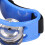2 pezzi pedale per tamburello da piede percussione blu 4x10x6cm 10