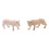 Conjunto de 6 modelos de leones - figuras de vinilo en miniatura 6