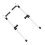 RV Caravan Window Support Struts 335mm Aluminum Adjustable Rod for Camper 11