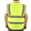Work Safety Vest with Reflective Strips and Pocket Polyester M 12