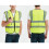 Work Safety Vest with Reflective Strips and Pocket Polyester M 7