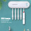 UV Toothbrush Sanitizer with Drying Function 2200mAh Battery Wall Mount 8