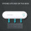 UV Toothbrush Sanitizer with Drying Function 2200mAh Battery Wall Mount 12