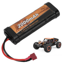 7.2V 2000mAh Ni MH T Plug Battery for 1/10 RC Off Road Car