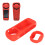 Stoßfeste Silikonhülle für X4 Panoramic Rot 15