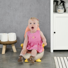 ZONEKIZ Infant Potty Training Toilet with Splash Guard