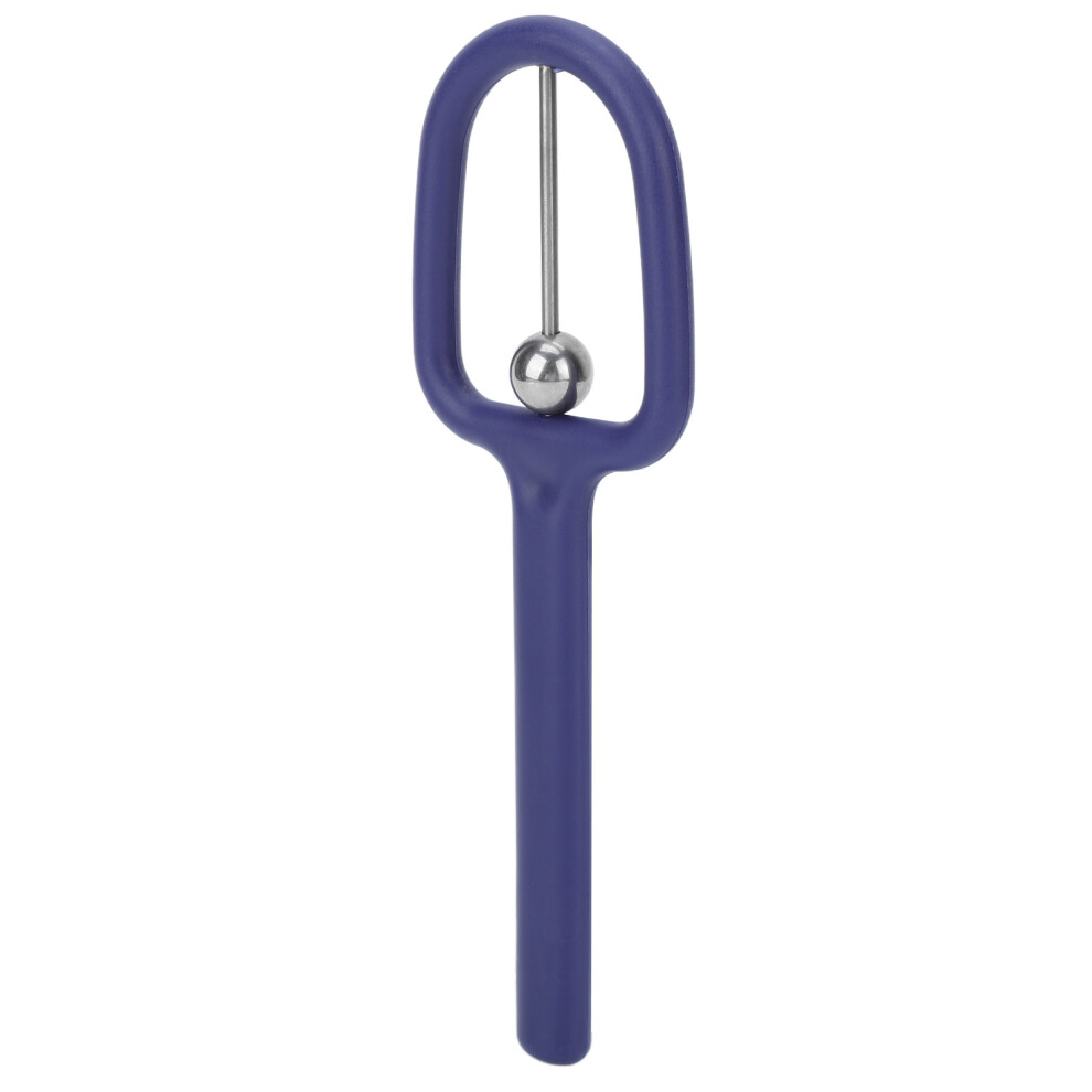 U Shaped Tongue Tip Exercise Tool - Alloy & PP, Blue, 15.2 x 5cm