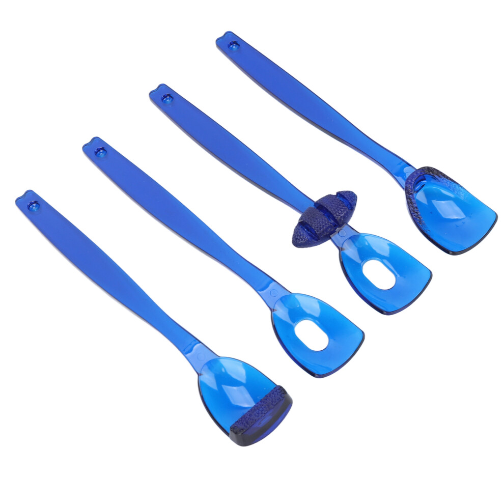 Blue Oral Muscle Recovery Set: 4Pcs Trainer For Speech Clarity