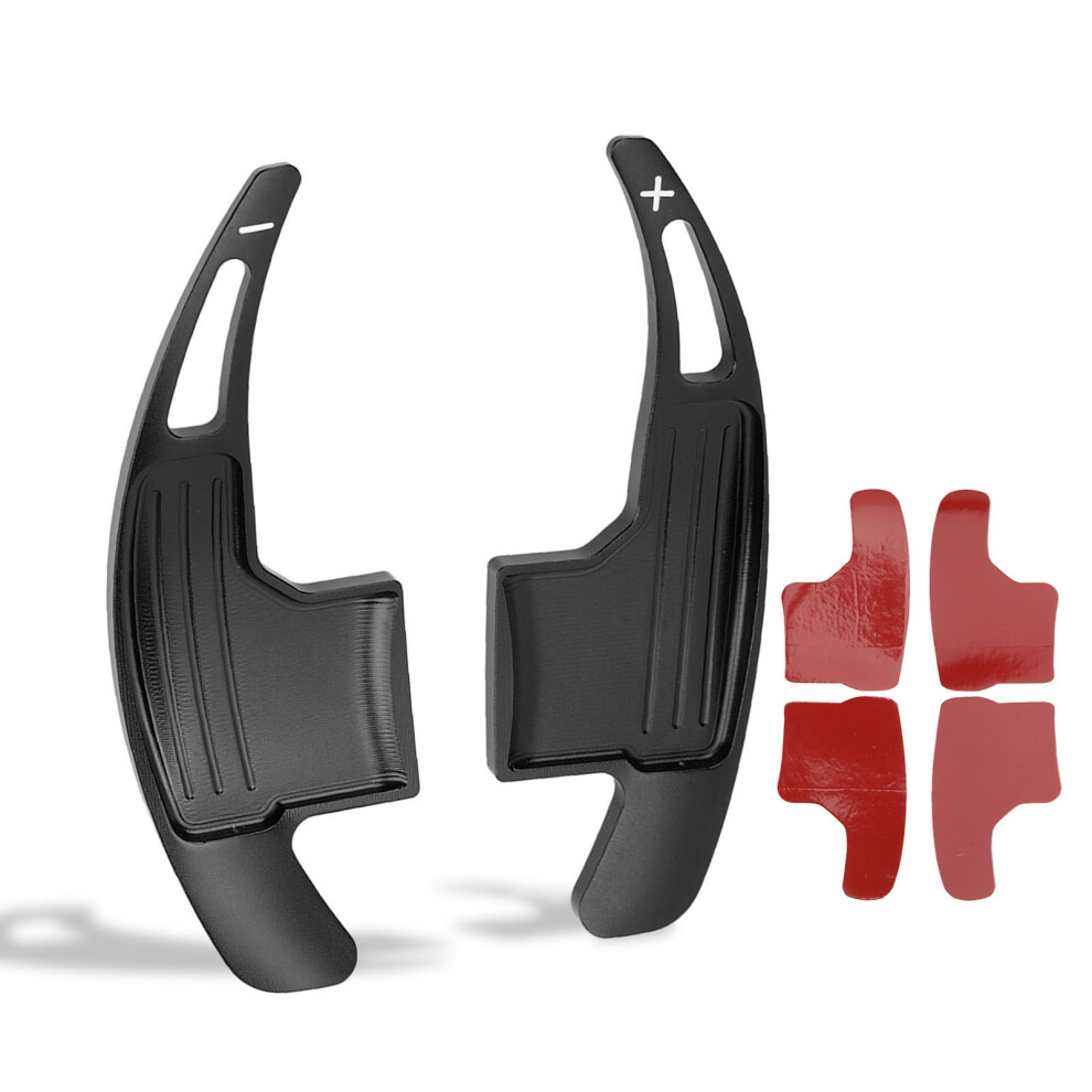 Aluminum Paddle Shifter Extension For Mustang 2015Â2022 Black 4651332855033