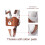 Breathable Toddler Walking Harness, 8-24 Months, Coffee Bear 3