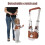 Breathable Toddler Walking Harness, 8-24 Months, Coffee Bear 11