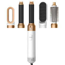 New professional hair dryer 5-in-1 hair styler, fast hot air brush, powerful hair dryer