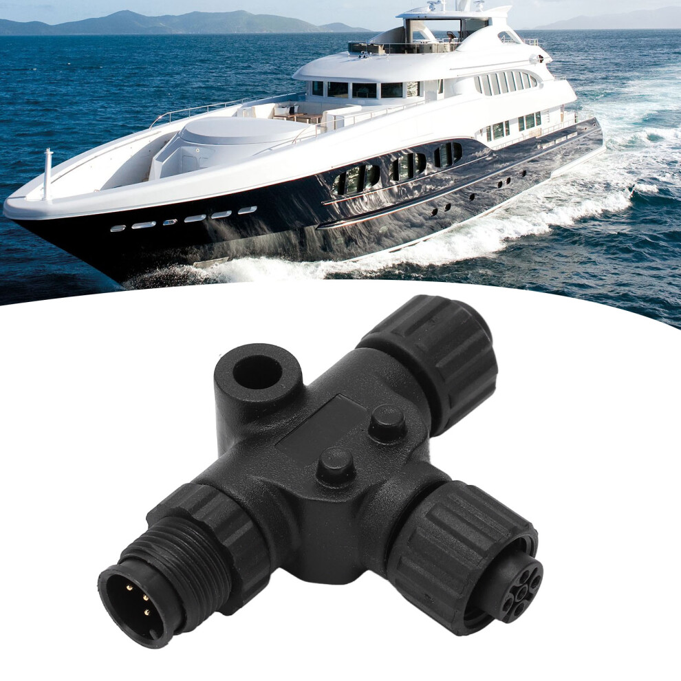 Easy Install 3 Port 5Pin M12 T Connector Nmea 2000 Ip67 Waterproof 5041332857387