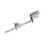 Stainless Steel Cowbell Clamp for Drum Hardware Easy Up or Down Adjustment 12