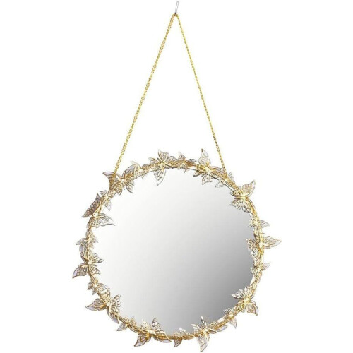 Hangspiegel Gouden vlinder, 57x30 cm