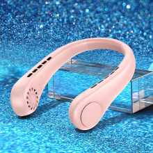 Mini kaulatuuletin 3000mAh ilmastointilaite USB-jäähdytin 5 nopeutta sähkötuuletin urheiluun