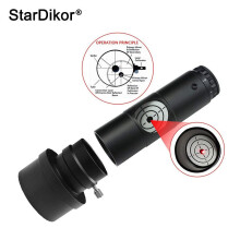 StarDikor 1,25 tuuman laserkollimaattori 2 tuuman adapterilla Newtonin teleskooppien kollimoimiseen,