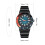Rotating Bezel Automatic Watch for Men Black Orange Luminescent Date Waterproof 2