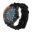 Rotating Bezel Automatic Watch for Men Black Orange Luminescent Date Waterproof 16