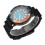 Rotating Bezel Automatic Watch for Men Black Orange Luminescent Date Waterproof 12