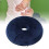 Cuscino a ciambella in Memory Foam 40x39x8cm blu navy 16