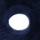 Cuscino a ciambella in Memory Foam 40x39x8cm blu navy 9