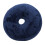 Cuscino a ciambella in Memory Foam 40x39x8cm blu navy 15