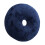 Cuscino a ciambella in Memory Foam 40x39x8cm blu navy 8