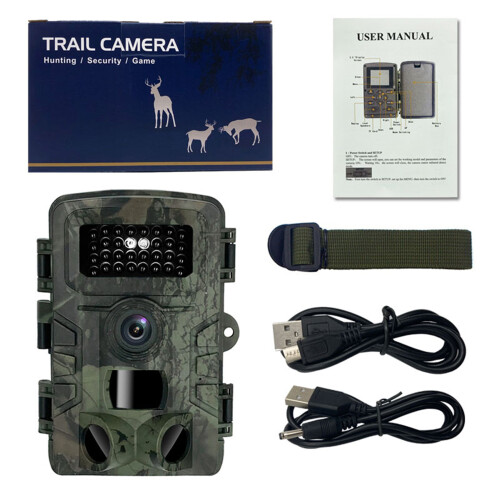Wildlife Observation Camera: 0.3s Trigger IP66 2.0'' Screen 1