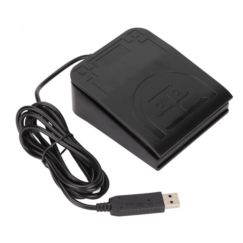 USB Foot Pedal Switch MIDI Controller Wired 2m Ergonomic Design 1