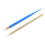 2pcs Ventilating Lace Wig Needle Holders Brass & Plastic Crochet Hooks 7