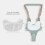Baby Walking Harness Mint Blue, Adjustable, Lightweight, 8-24M 12