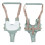 Baby Walking Harness Mint Blue, Adjustable, Lightweight, 8-24M 1
