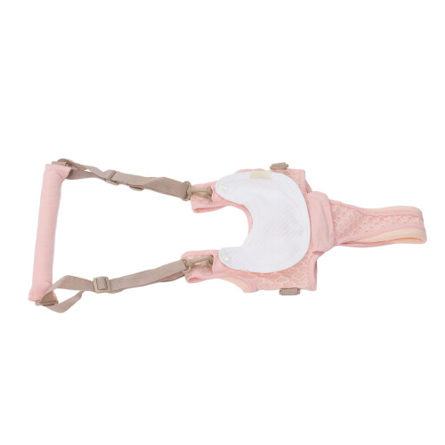 Lightweight Adjustable Baby Walking Harness for 8-24 Months Pink
