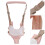 Lightweight Adjustable Baby Walking Harness for 8-24 Months Pink 16
