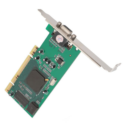 PCI Graphics Card 8MB 32Bit VGA for Server Industrial Multi Display