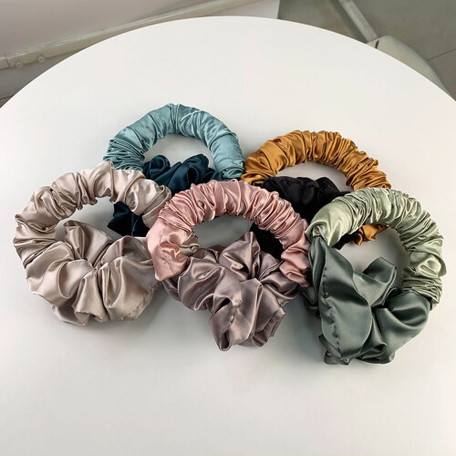 Heatless Satin Curling Headband, 18cm Diameter, Sleep Wave Curler 2