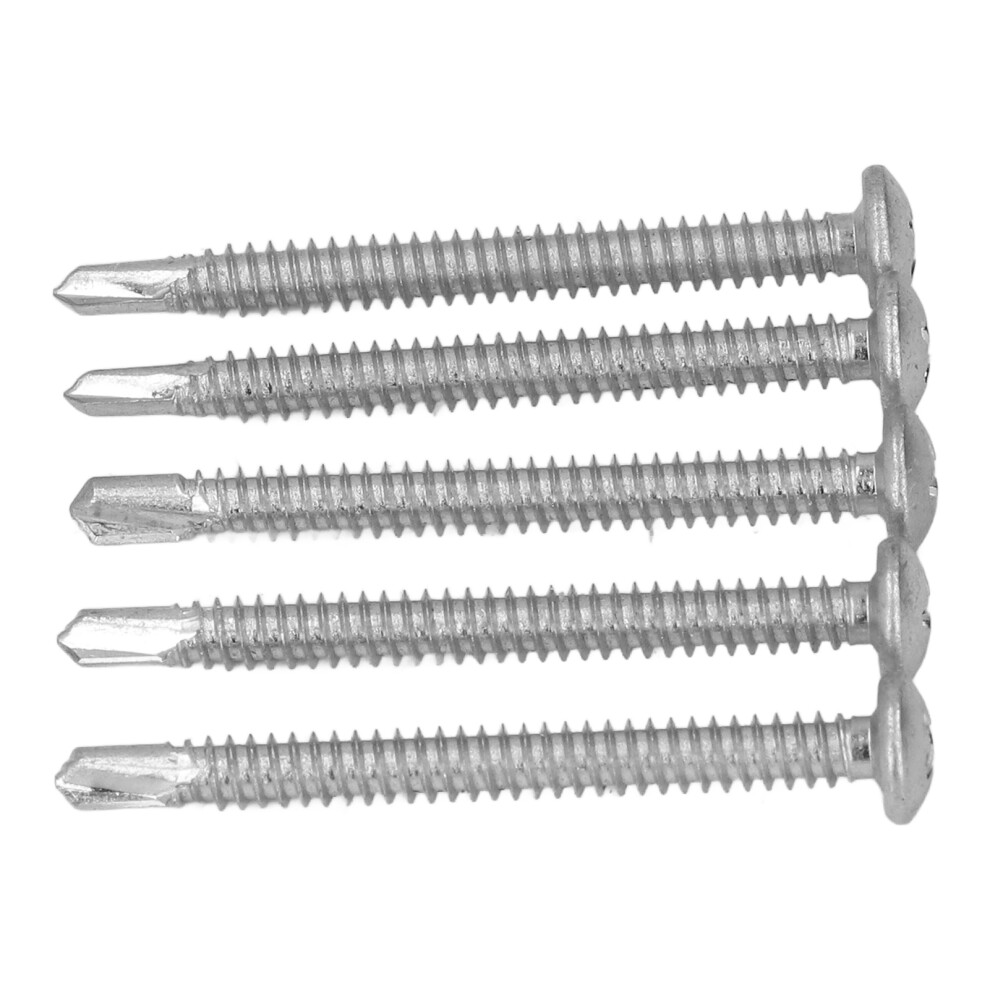 50Pcs Carbon Steel Galvanized Self Drilling Screws 4.8X50mm 7901332865295