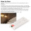 LTK01 DC12/24V LED Stair Light Kit 32 puertos Blanco 6