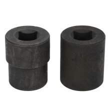 2 Stück Radmuttern-Entferner Werkzeug 19‑26mm 1/2 Zoll Antrieb Notfall-Handwerkzeug