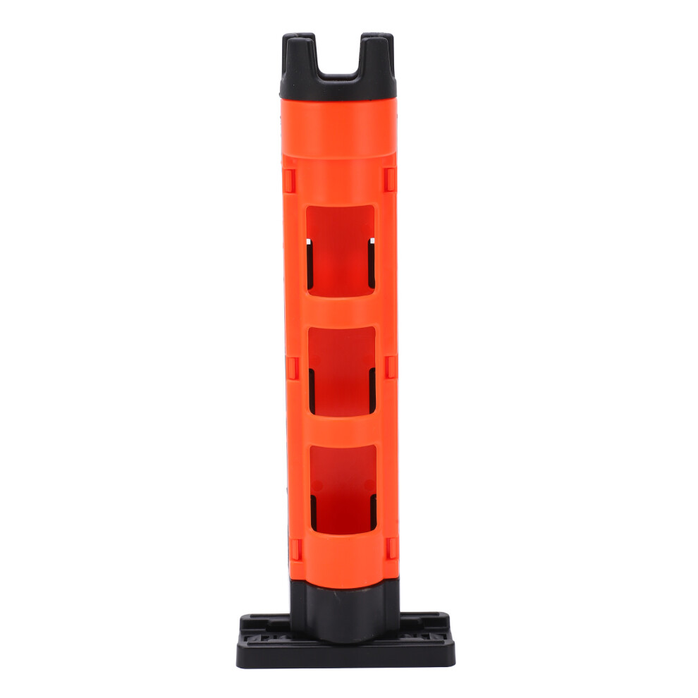 Plastic Orange Fishing Box Rod Holder Stand, Lightweight, Durable-image-OPC-PJBNCVN-NEW