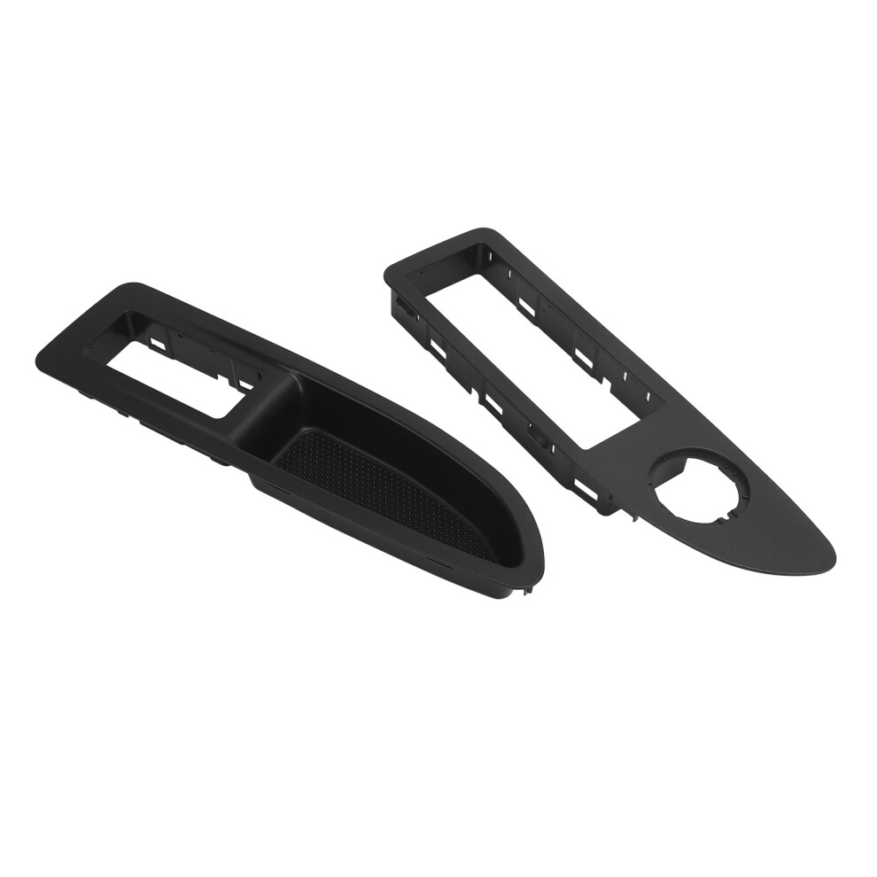 2 Pcs Car Window Switch Bezel Fit For Avenger 2011-2014 Black 4961332871170