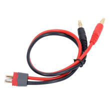 T-Plug da 14 AWG a spina banana maschio da 4.0 mm 345 mm