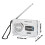 Radio AM/FM de bolsillo ABS 10x6x2,5 cm, 2xAA 11