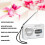 Radio AM/FM de bolsillo ABS 10x6x2,5 cm, 2xAA 10