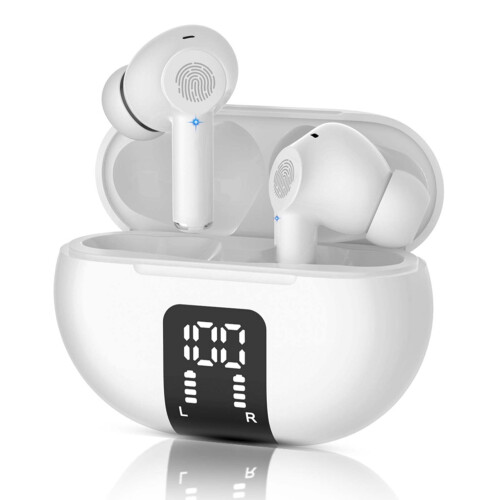 Auricolari traduttori 30mAh 131x93x35cm Bianco 2