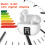 Auricolari traduttori 30mAh 131x93x35cm Bianco 4